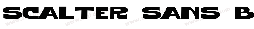 Scalter Sans Bold Sl字体转换 Scalter Sans Bold Sl字体转换